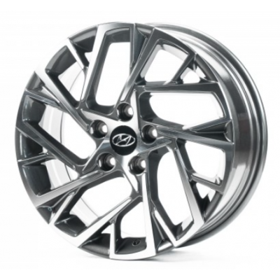 Диски Replica Hyundai (HND3318) gun metal machined face