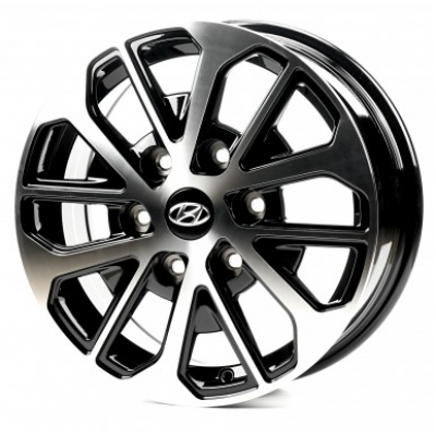 Диски Replica Hyundai (HND6128) gloss black machined face