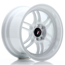 JAPAN RACING JR7 White R15 W7 PCD4x100/114.3 ET38 DIA73.1