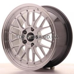 JR23 gloss black machined lip