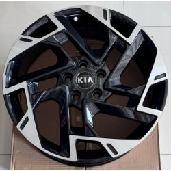 Kia (KI1927) gloss black machined face