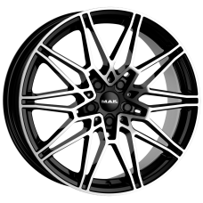 Mak Konig 8,5x19 5x112 ET25 DIA66,6 (black mirror)