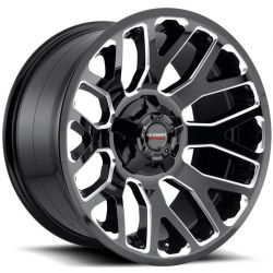 LC-OF8 Gloss Black + Milled