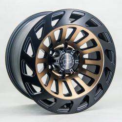 LGS28 matt black bronze lip
