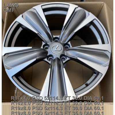 Диски Legeartis LX526 Concept 8x19 5x114,3 ET35 DIA60,1 (GMF)