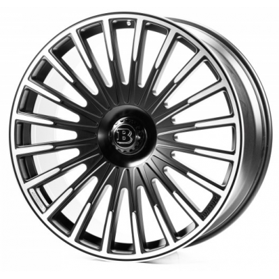 Диски Replica FORGED Land Rover (LR-5C) satin black machined face