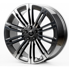 Replica Land Rover (LR7163) 9,5x23 5x120 ET42,5 DIA72,6 (dark grey machined gun metal)