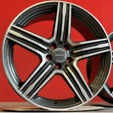 Mak Lewis 9x20 5x112 ET57 DIA66,6 (gun metal mirror)