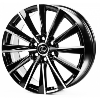 Диски Replica Lexus (LX3218) black machined face