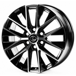 Lexus (LX3219) black machined face