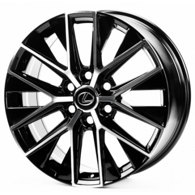 Диски Replica Lexus (LX3219) black machined face