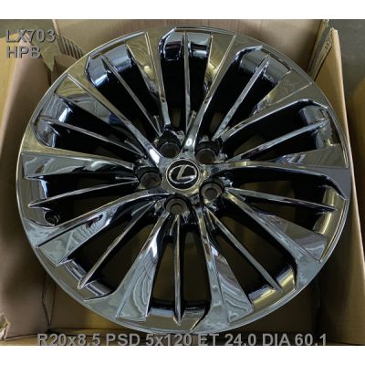 Диски Replica Lexus (LX703) 8,5x20 5x120 ET24 DIA60,1 (HPB)