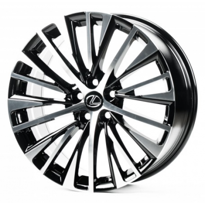 Диски Replica Lexus (LX952) black machined face