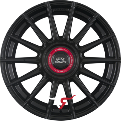 Диски MM-CONCEPTS MM04 Black Red Ring R19 W8.5 PCD5x108/114.3 ET45 DIA72.6