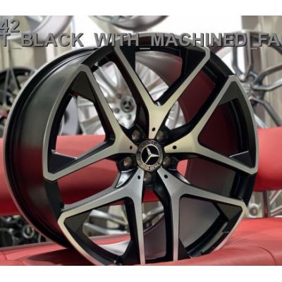Диски Replica FORGED MR942 MATT_BLACK_WITH_MACHINED_FACE_FORGED R21 W10 PCD5x112 ET54 DIA66.6