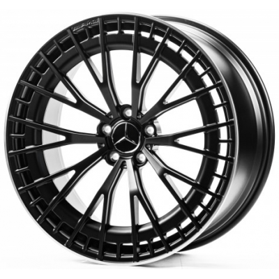 Диски Replica FORGED Mercedes (MR0005) satin black lip polished