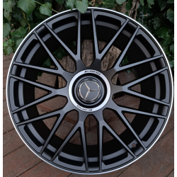 Mercedes (MR01) matt black lip polished