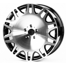 Replica Forged Mercedes (MR0201) 10x22 5x130 ET30 DIA84,1 (gloss black machined)