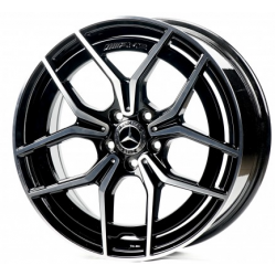 Mercedes (MR021-026) black machined face
