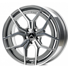 Replica Mercedes (MR021-028) 9x19 5x112 ET49 DIA66,6 (gun metal machined face)