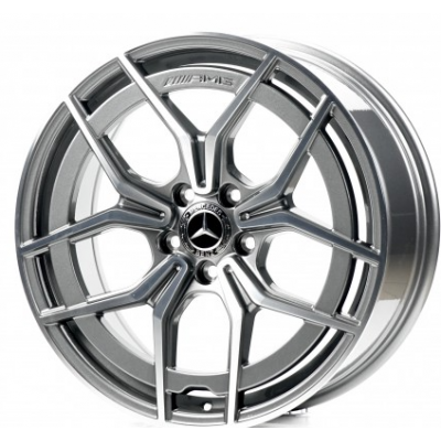 Диски Replica Mercedes (MR021-028) gun metal machined face