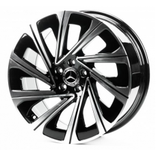 Replica Mercedes (MR021-062) 8,5x19 5x112 ET35 DIA66,6 (black machined face)