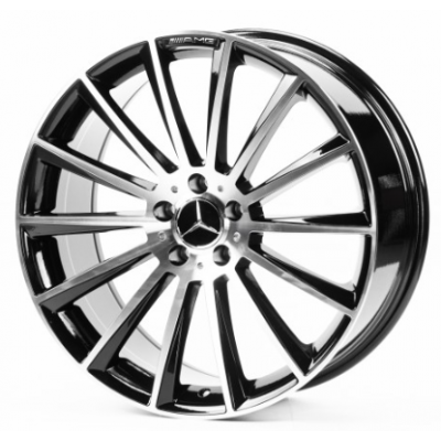 Диски Replica Mercedes (MR0236) gloss black machined face