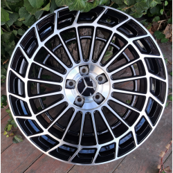 Mercedes (MR0359) gloss black machined face