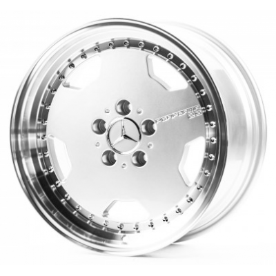 Диски Replica Mercedes (MR108) silver machined face