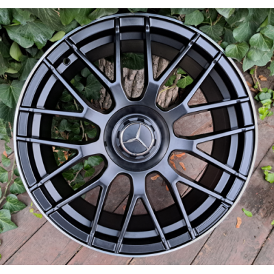 Диски Replica Mercedes (MR1261) satin black lip polished