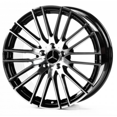Диски Replica Mercedes (MR143) gloss black machined face