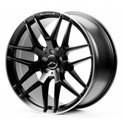 Mercedes (MR1669) satin black lip polished