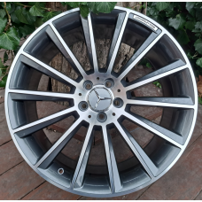 Replica Mercedes (MR2004) 8,5x20 5x112 ET35 DIA66,6 (light grey machined)