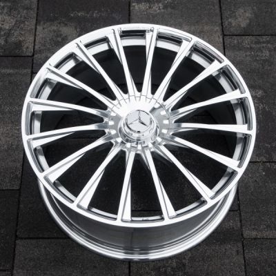 Диски Replica Mercedes (MR225) 9,5x21 5x112 ET33 DIA66,6 (polished)