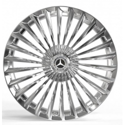 Mercedes (MR22825) silver polished