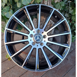 Mercedes (MR236) gloss black machined face