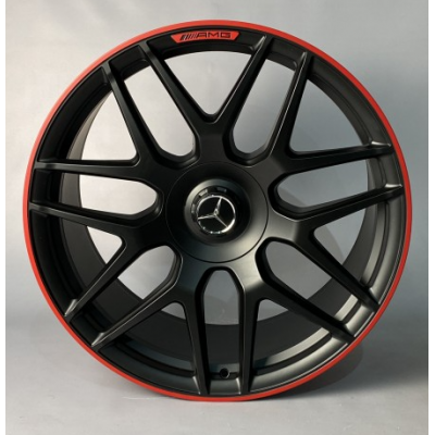 Диски Replica Mercedes (MR251) 10x22 5x130 ET36 DIA84,1 (MBLR)