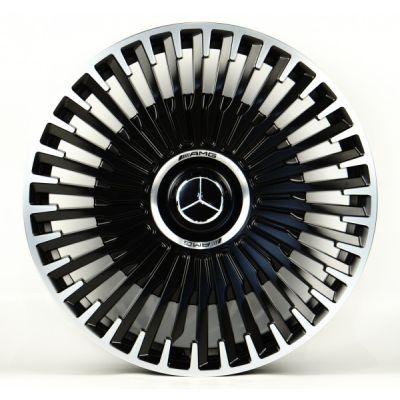 Диски Replica Mercedes (MR2533) satin black lip polished