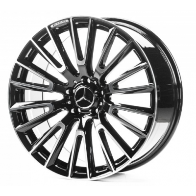 Диски Replica Mercedes (MR3019) gloss black machined face