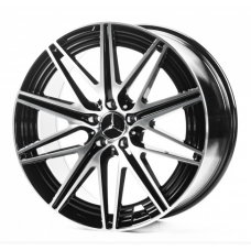 Replica Mercedes (MR3121) 9,5x20 5x112 ET42 DIA66,6 (gloss black machined face)