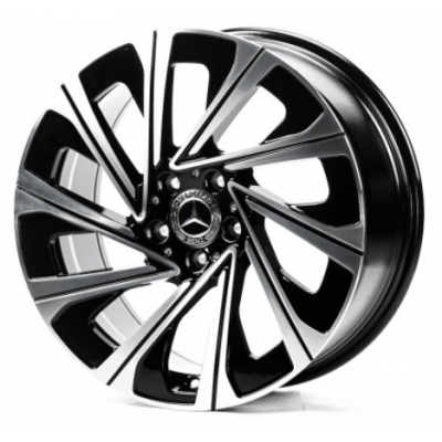 Диски Replica Mercedes (MR3141) black machined face