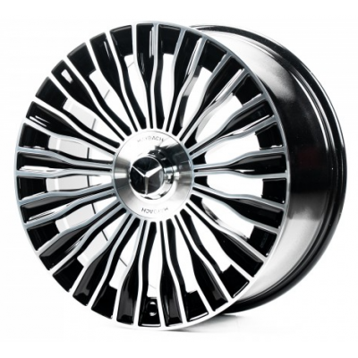 Диски Replica Mercedes (MR3152) gloss black machined face