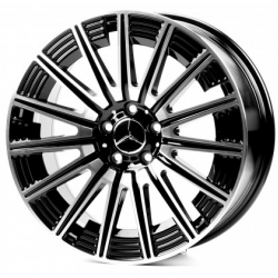 Mercedes (MR3176) black machined face
