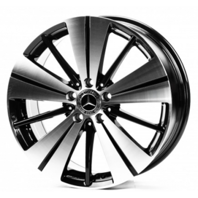 Диски Replica Mercedes (MR3298) black machined face