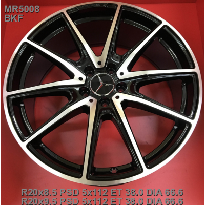 Диски Replica Mercedes (MR5008) 8,5x20 5x112 ET38 DIA66,6 (BKF)