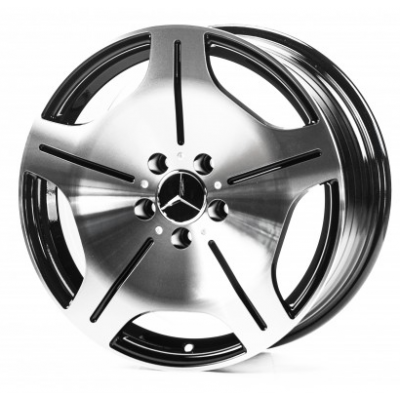 Диски Replica Mercedes (MR5016) gloss black machined face