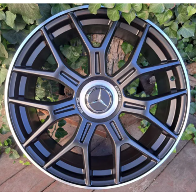 Диски Replica Mercedes (MR5109) matt black lip polished
