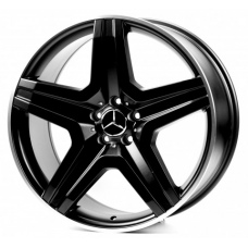 Replica Mercedes (MR5126) 10x20 5x112 ET46 DIA66,6 (satin black machined lip)