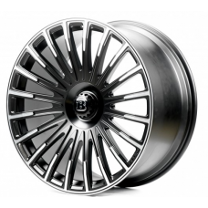 Replica Mercedes (MR5211) 11x23 5x130 ET25 DIA84,1 (satin black machined face)