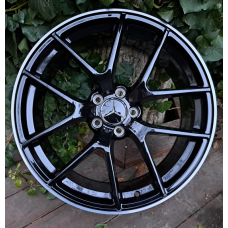 Replica Mercedes (MR5461) 9x19 5x112 ET40 DIA66,6 (gloss black lip polished)